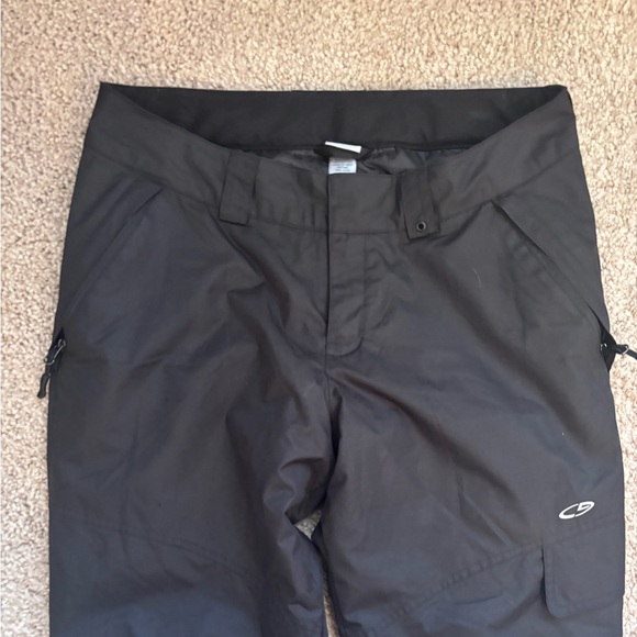 Champion Snow Ski Snowboard Pants Size Medium Black - Picture 2 of 12